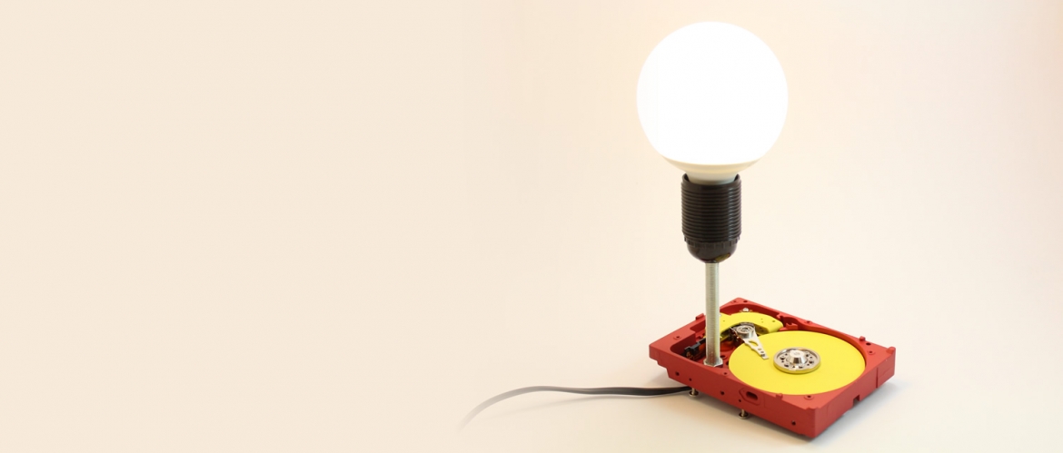 Lampa decorativa Hard-Disk