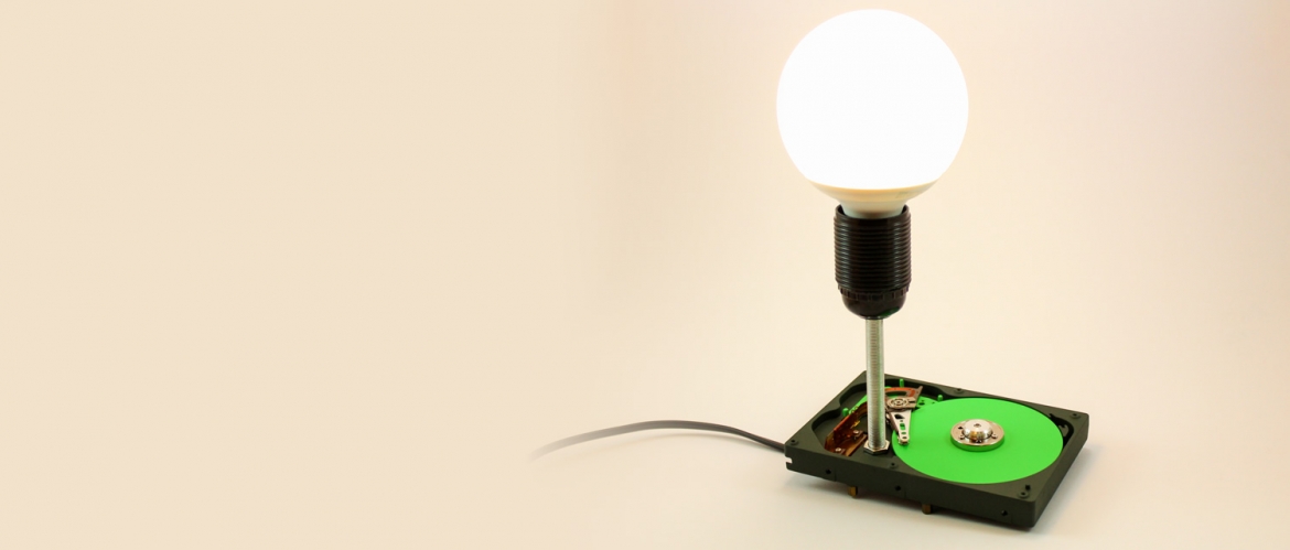 Lampa decorativa Hard-Disk