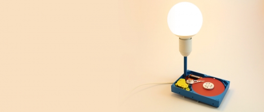 Lampa decorativa Hard-Disk