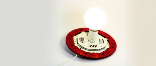 Lampa disc ambreiaj rosu