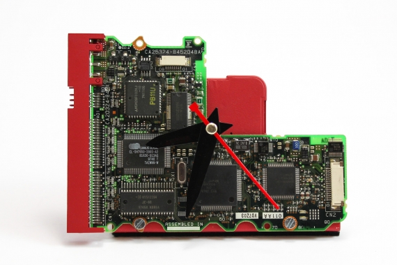 Ceas de birou circuit Hard-Disk