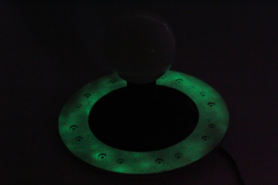 Lampa disc ambreiaj fosforescent